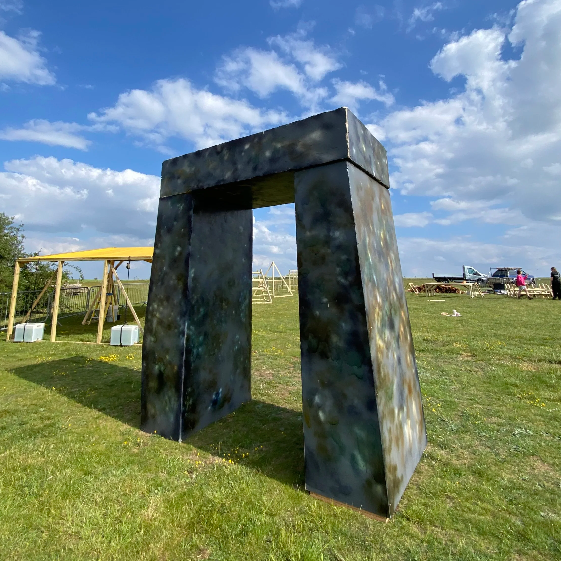 Playhenge at Stonehenge Visitor centre