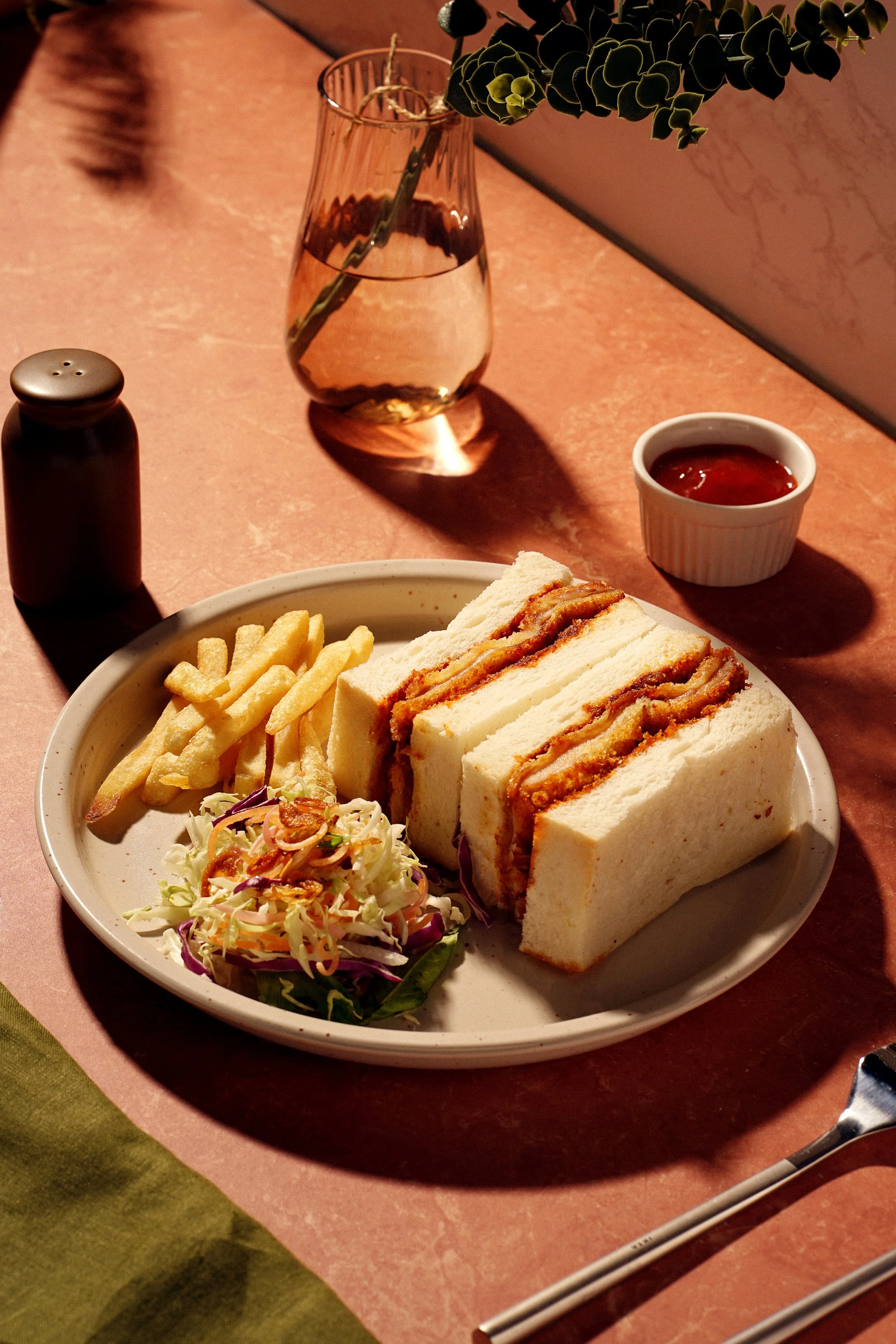 Chicken Sambal Sando