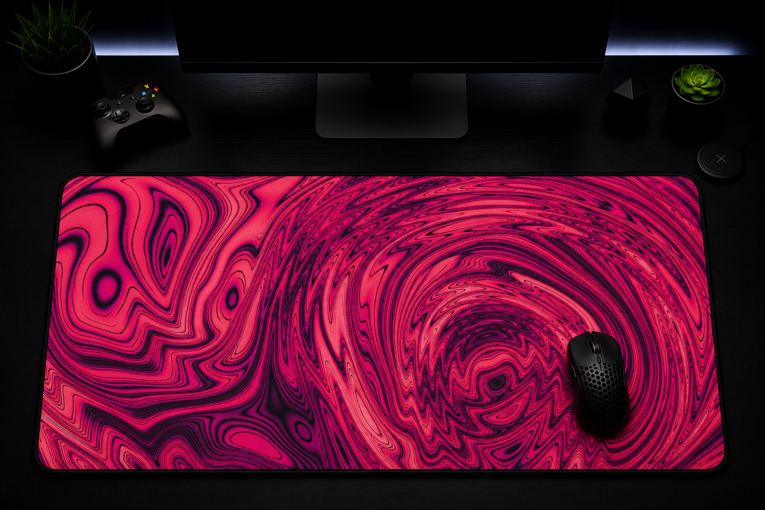 Sunset Flow Desk Mat | Premium Gaming & Workspace Desk Mat