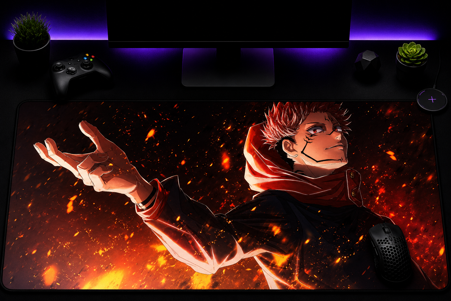 Cursed King Desk Mat | Premium Gaming & Workspace Desk Mat
