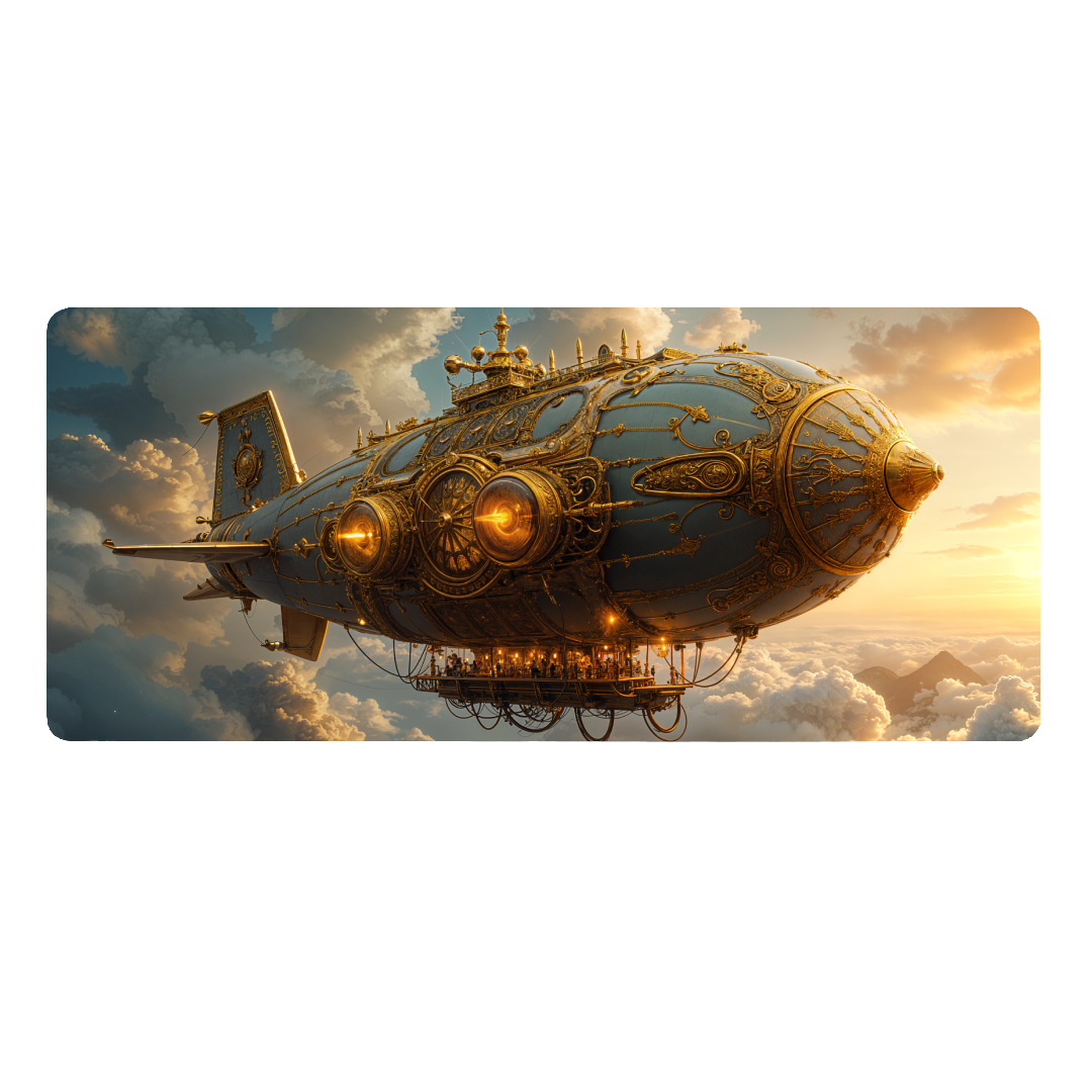 Steam-Punk Zepplin Gold Edtion