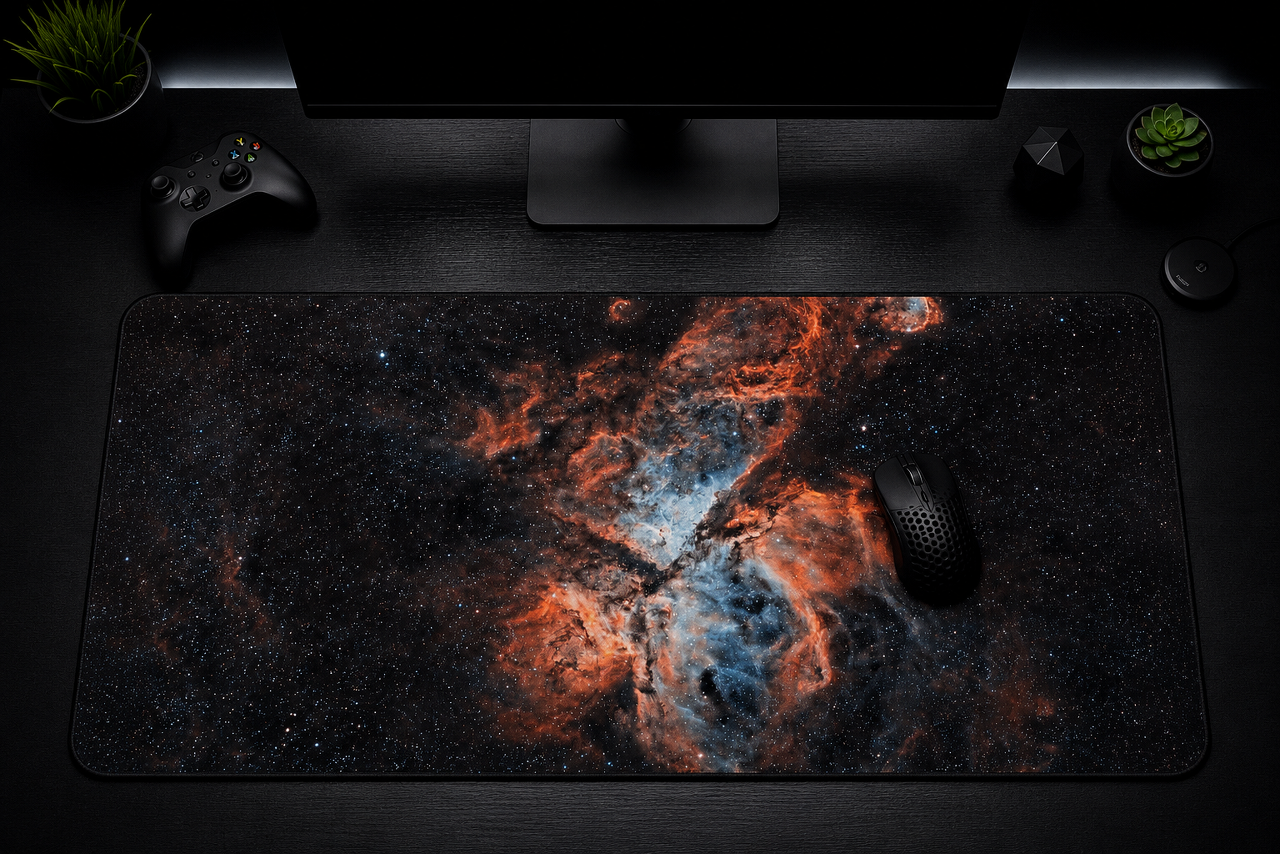 Celestial Nebula Desk Mat | Premium Gaming & Workspace Desk Mat