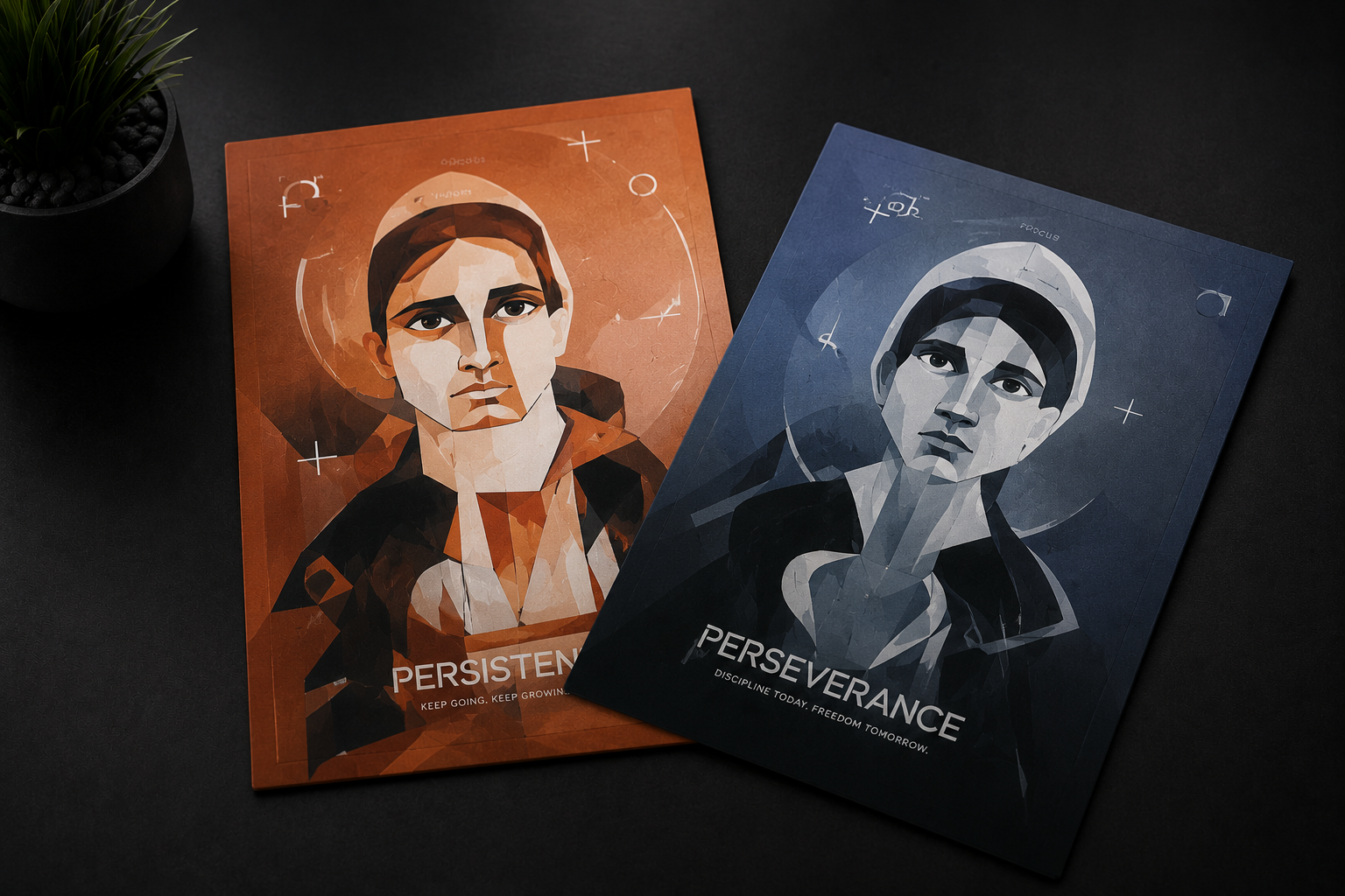 Arist collaborations, artists can put up their limited designs and sell their own custom desk mats and mouse pads.