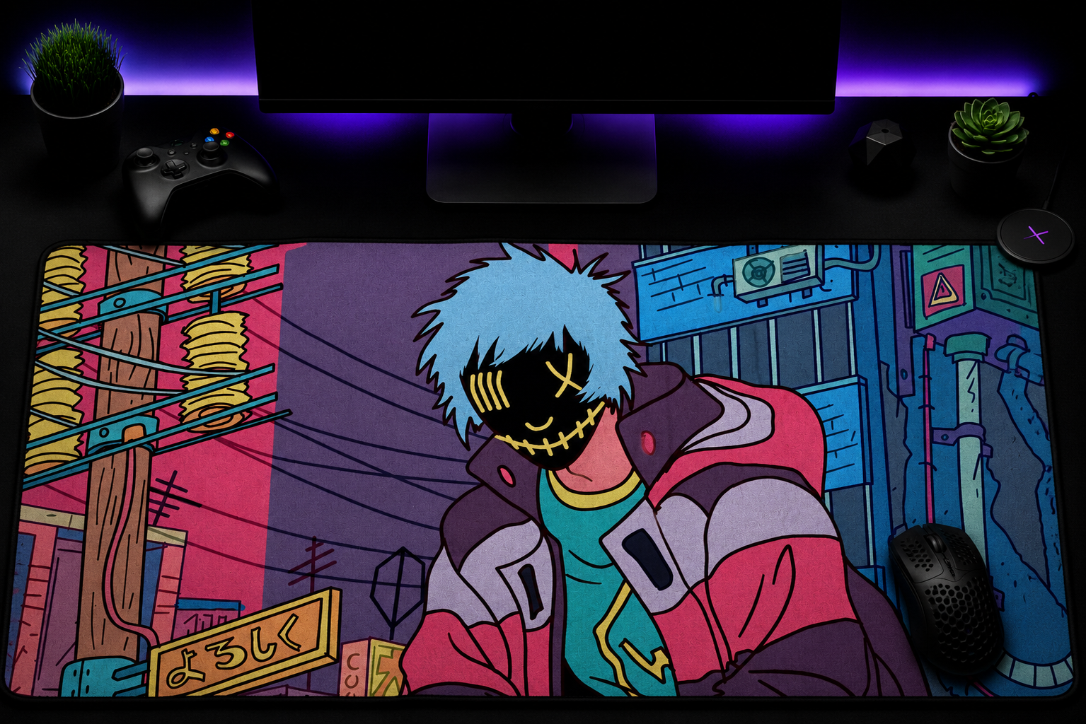 Obsidian X Desk Mat | Premium Gaming & Workspace Desk Mat