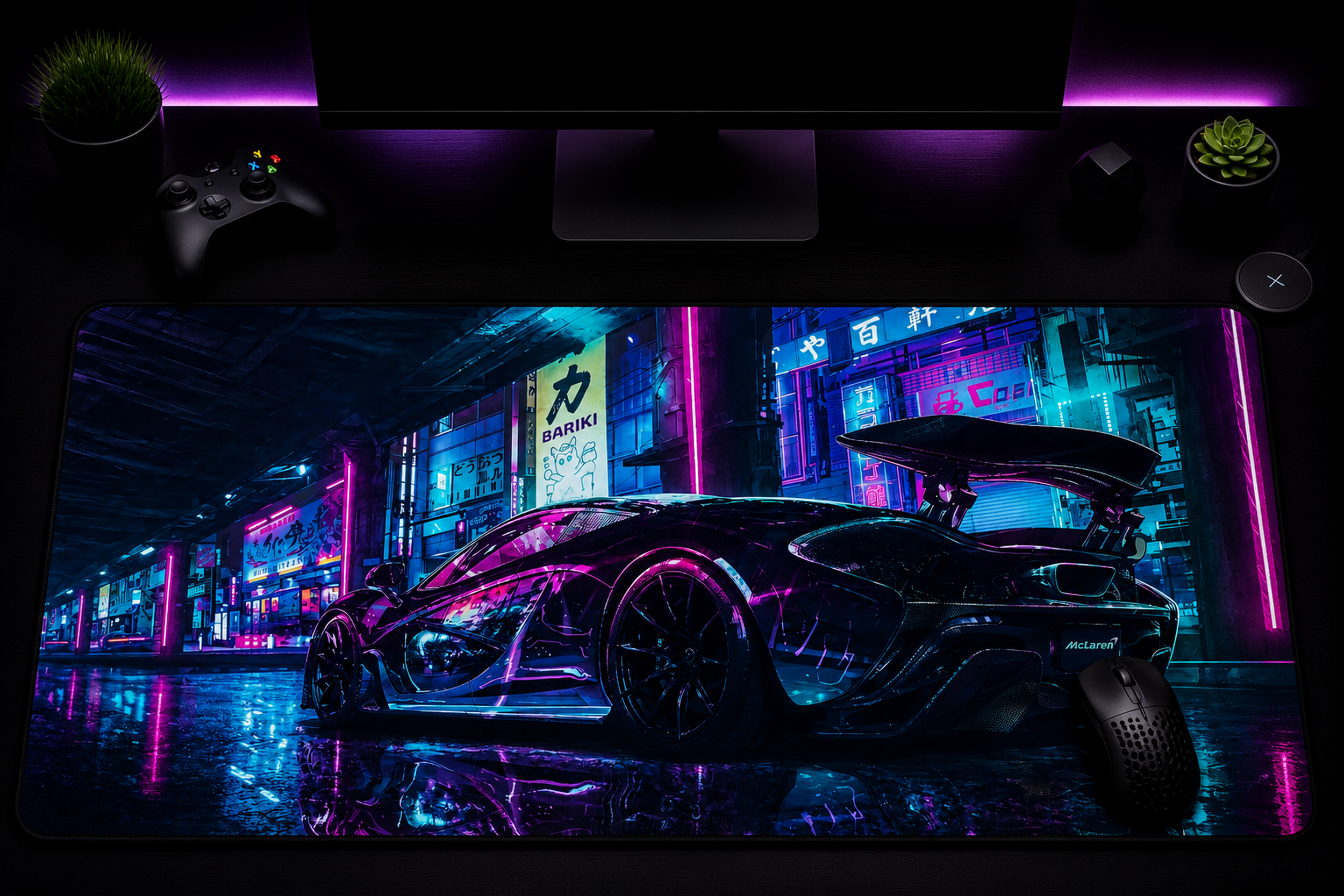 Cyber Velocity Desk Mat | Premium Gaming & Workspace Desk Mat