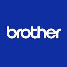 Brother logo on a blue background