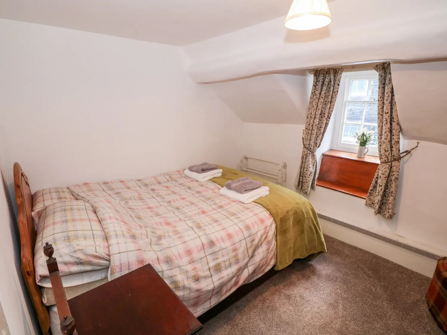Double bedroom at Fro Awel Holiday cottage