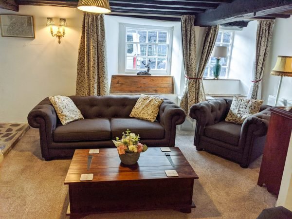 Sofas at Fro Awel Holiday Cottage in Dolgellau