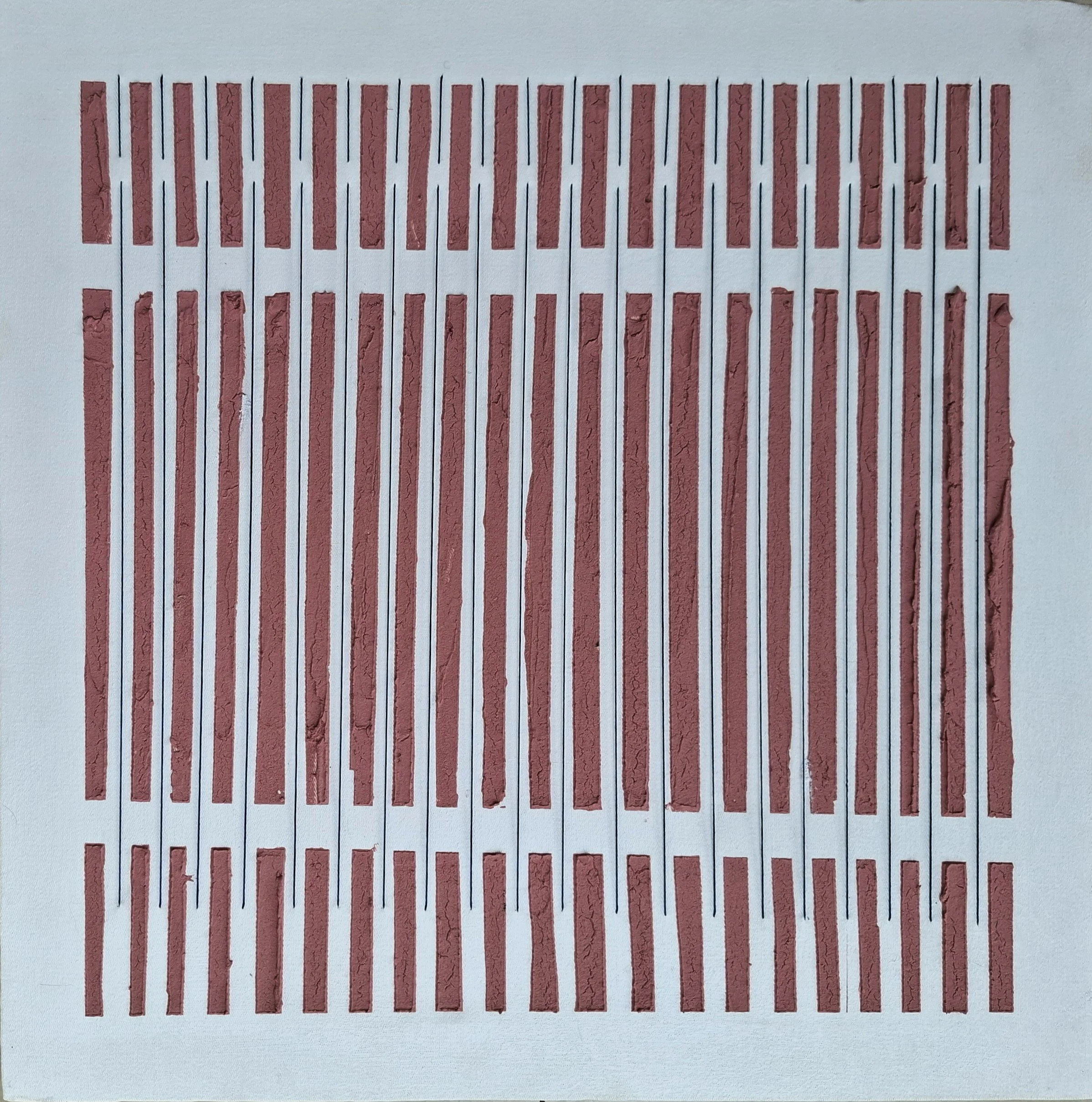 The Inbetweens.
Mixed media on canvas.
90cm x 90cm.
2025

