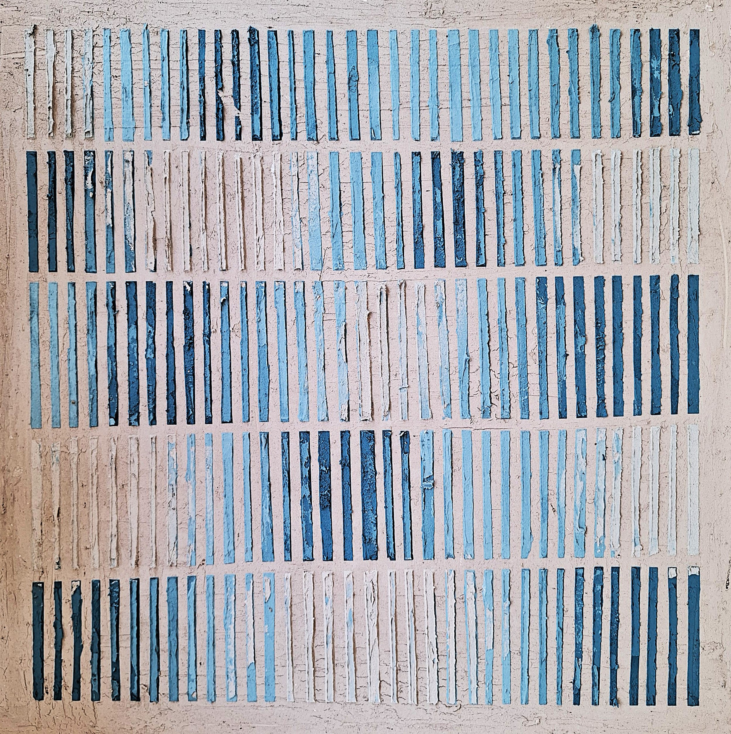 Untitled.
Mixed media on canvas.
90cm x 90cm.
2026