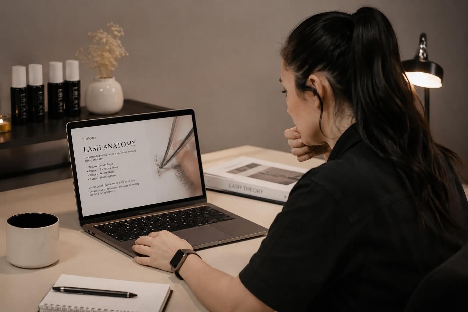 Online lash course training for beginner lash technicians in New Zealand