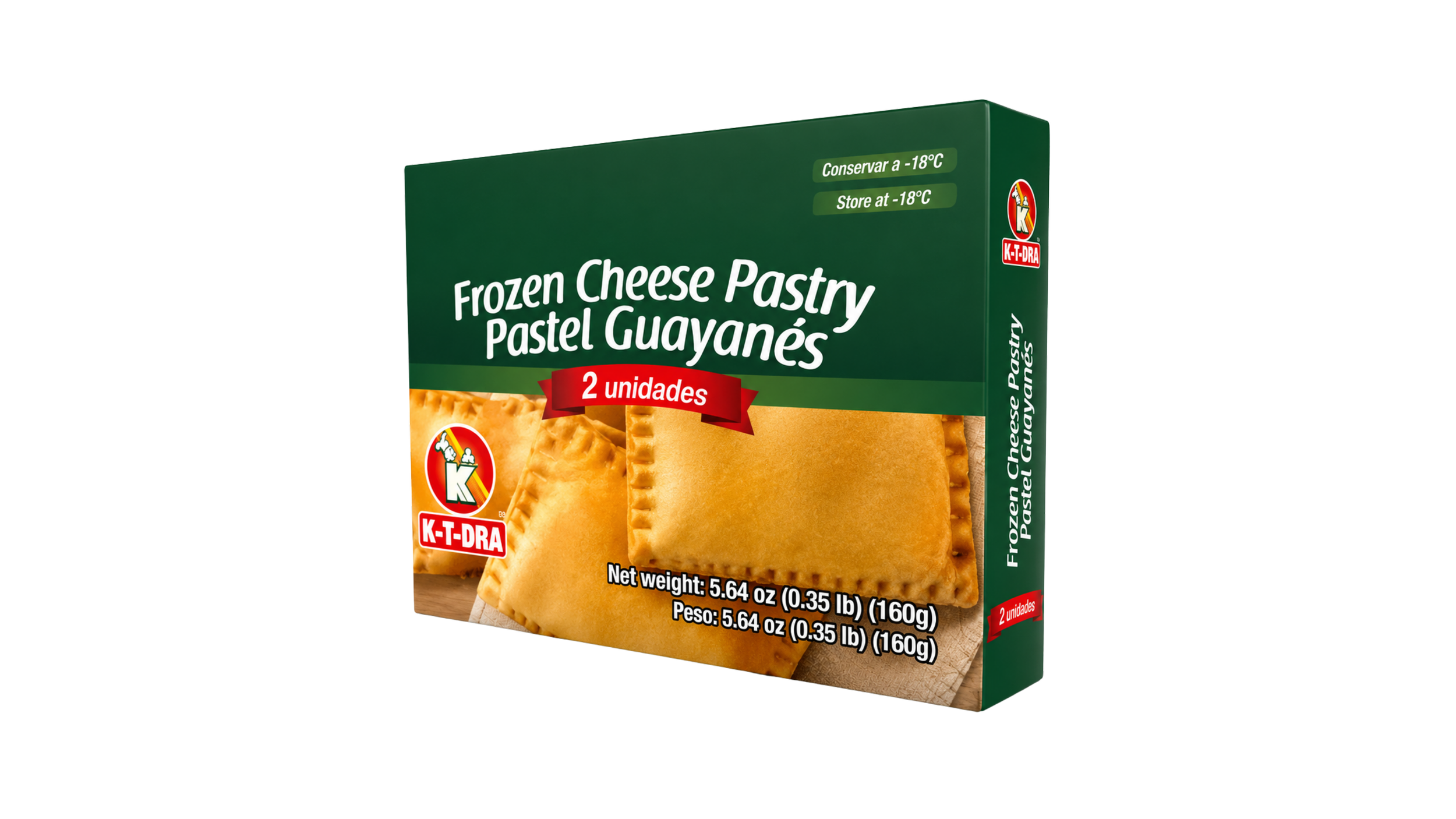 Pasteles de Queso Guayanés 80 g