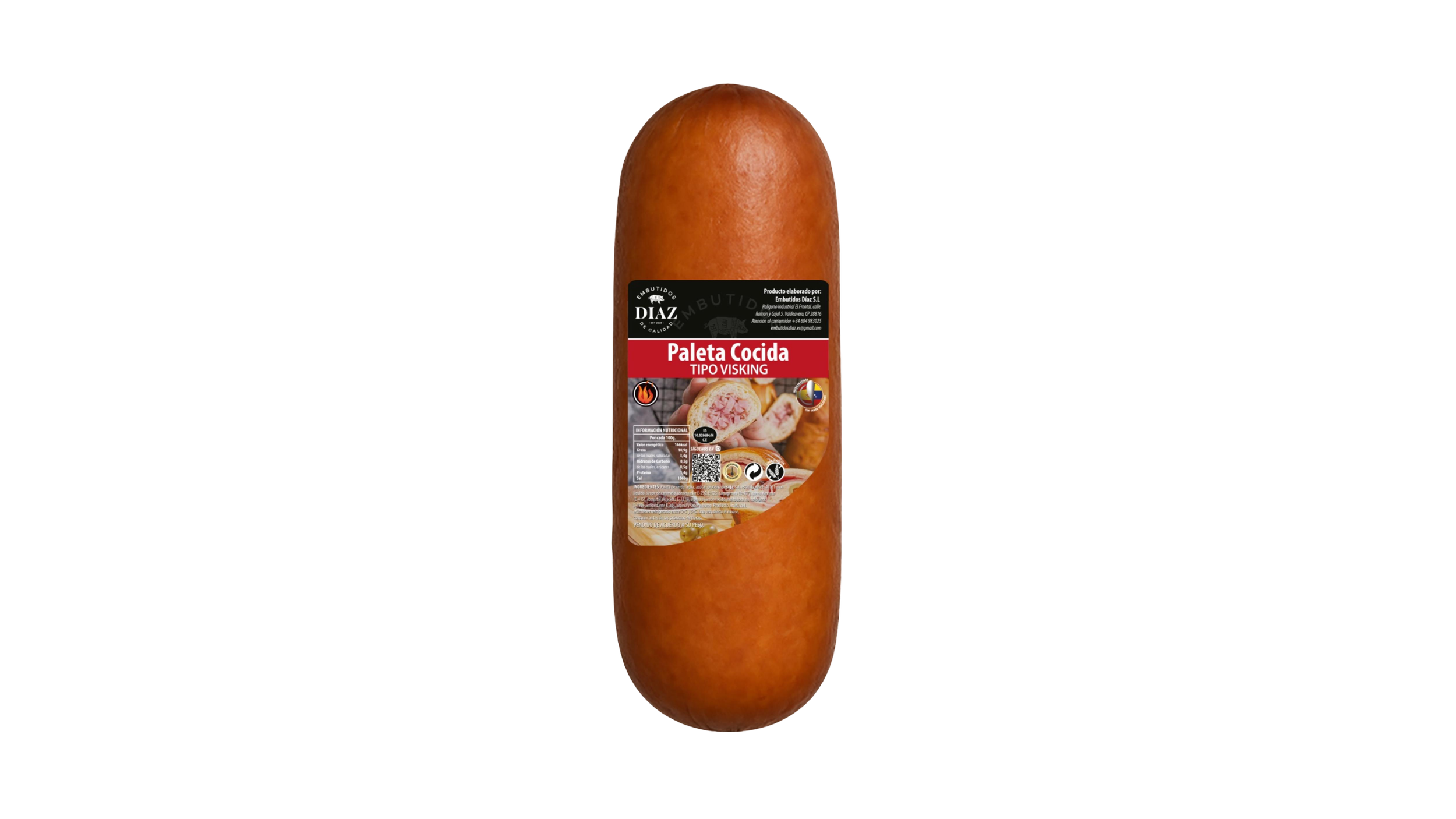 Paleta cocida tipo Visking 1kg