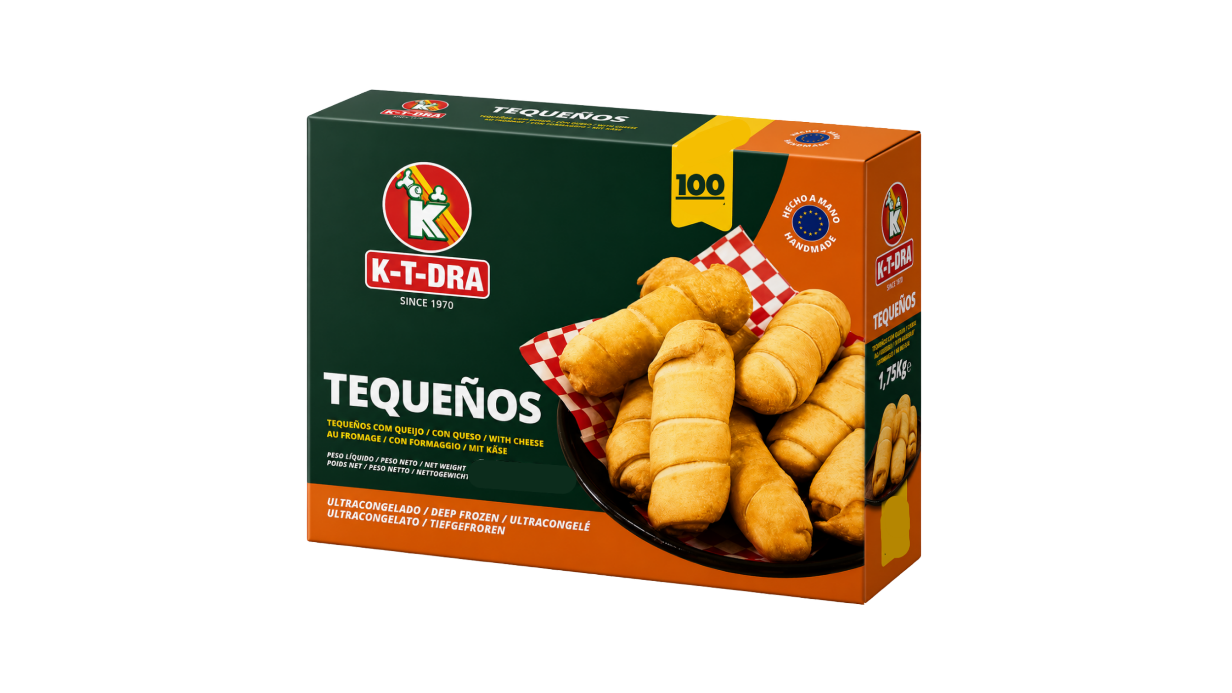 Tequeños K-T-DRA 40g (100 unidades)