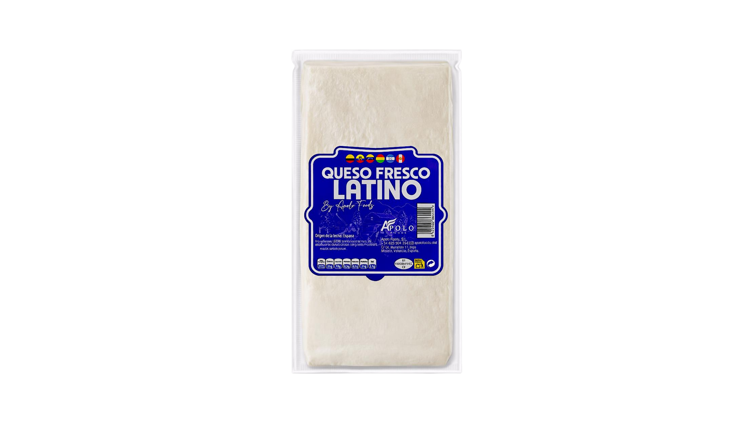 Queso latino fresco 2kg