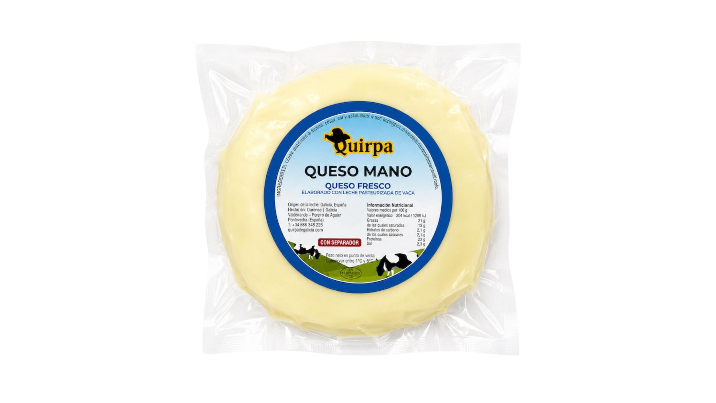 Queso de mano Quirpa 500g