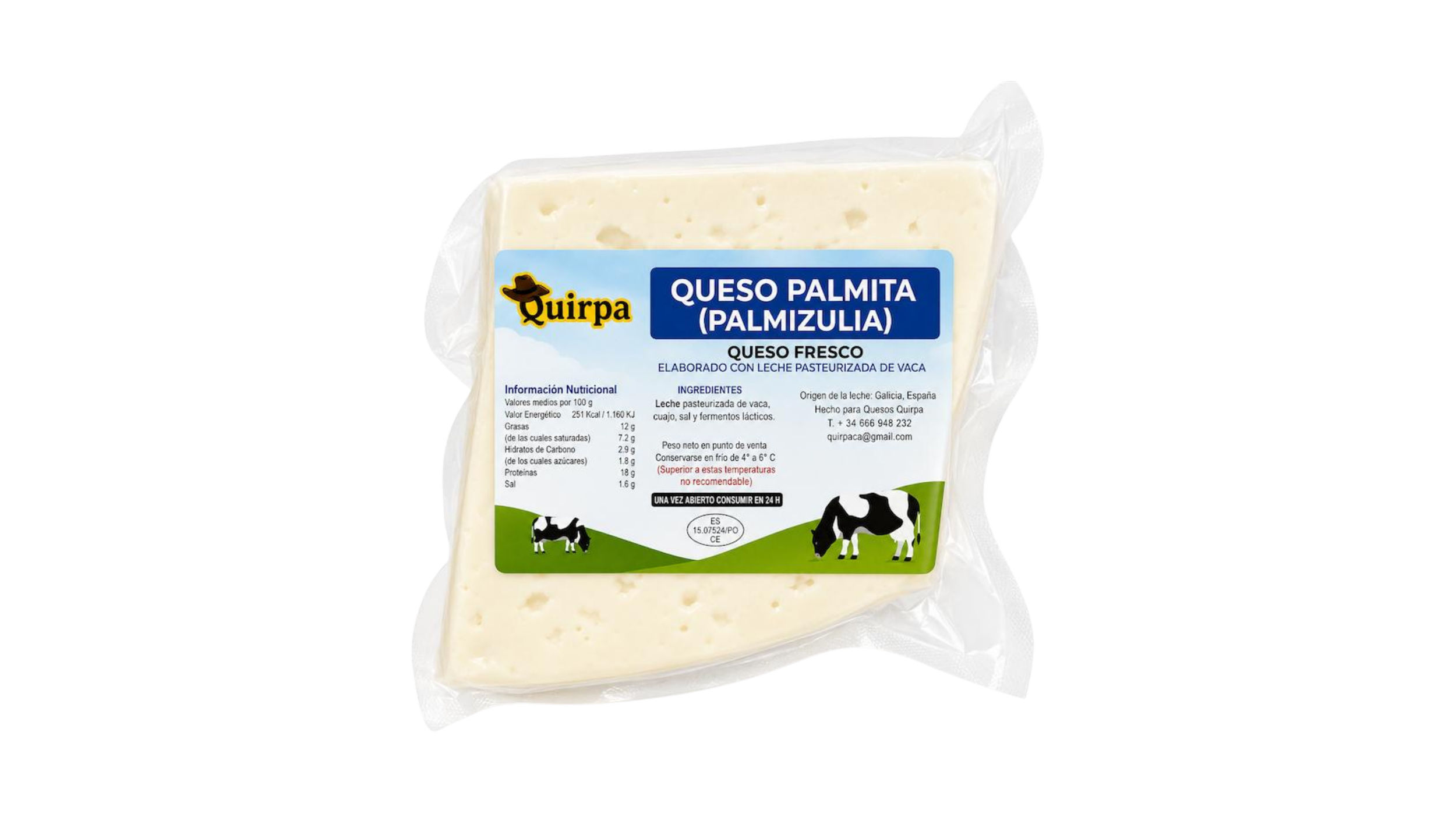 Queso Palmita 500g