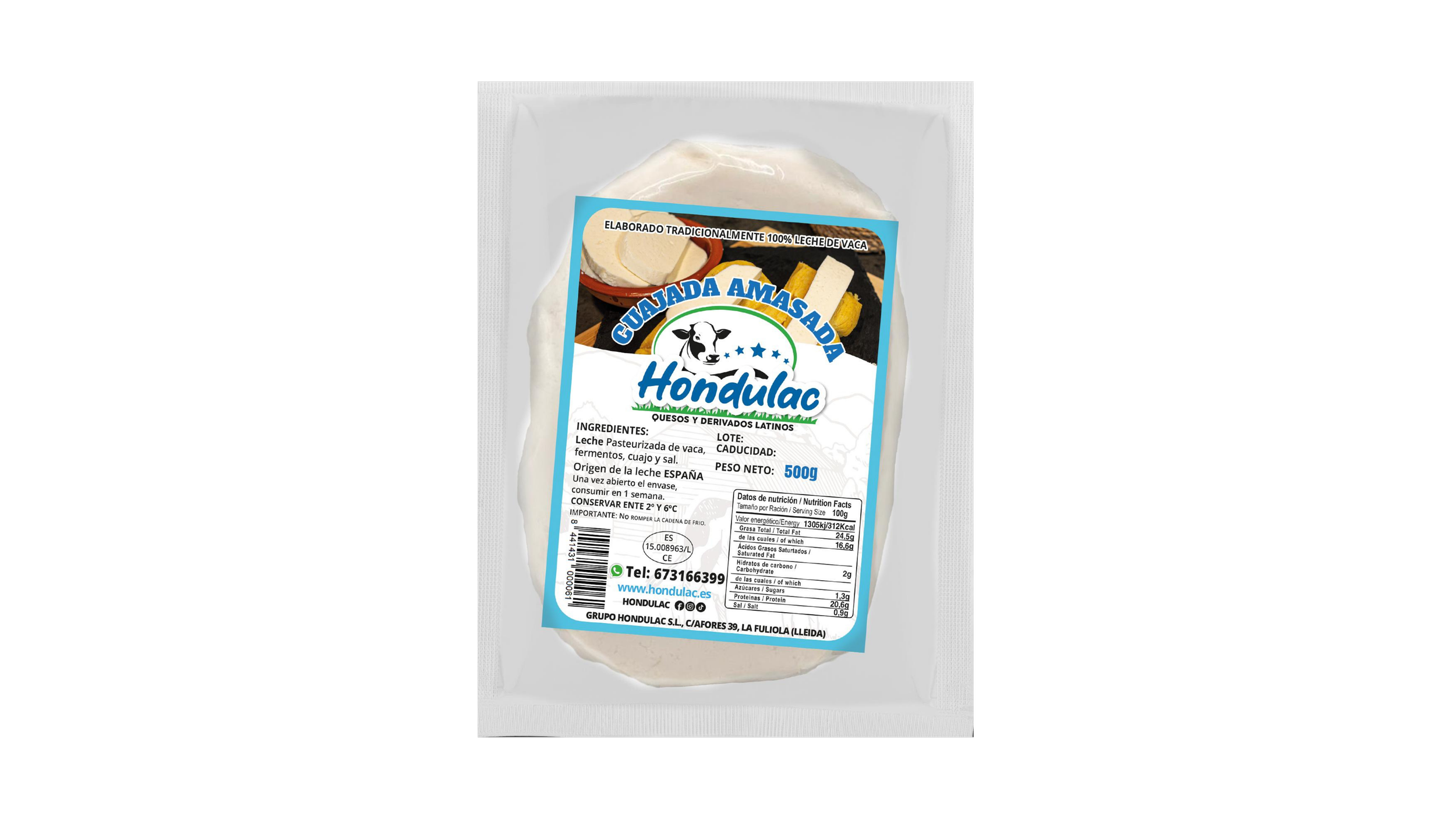 Cuajada amasada 500g