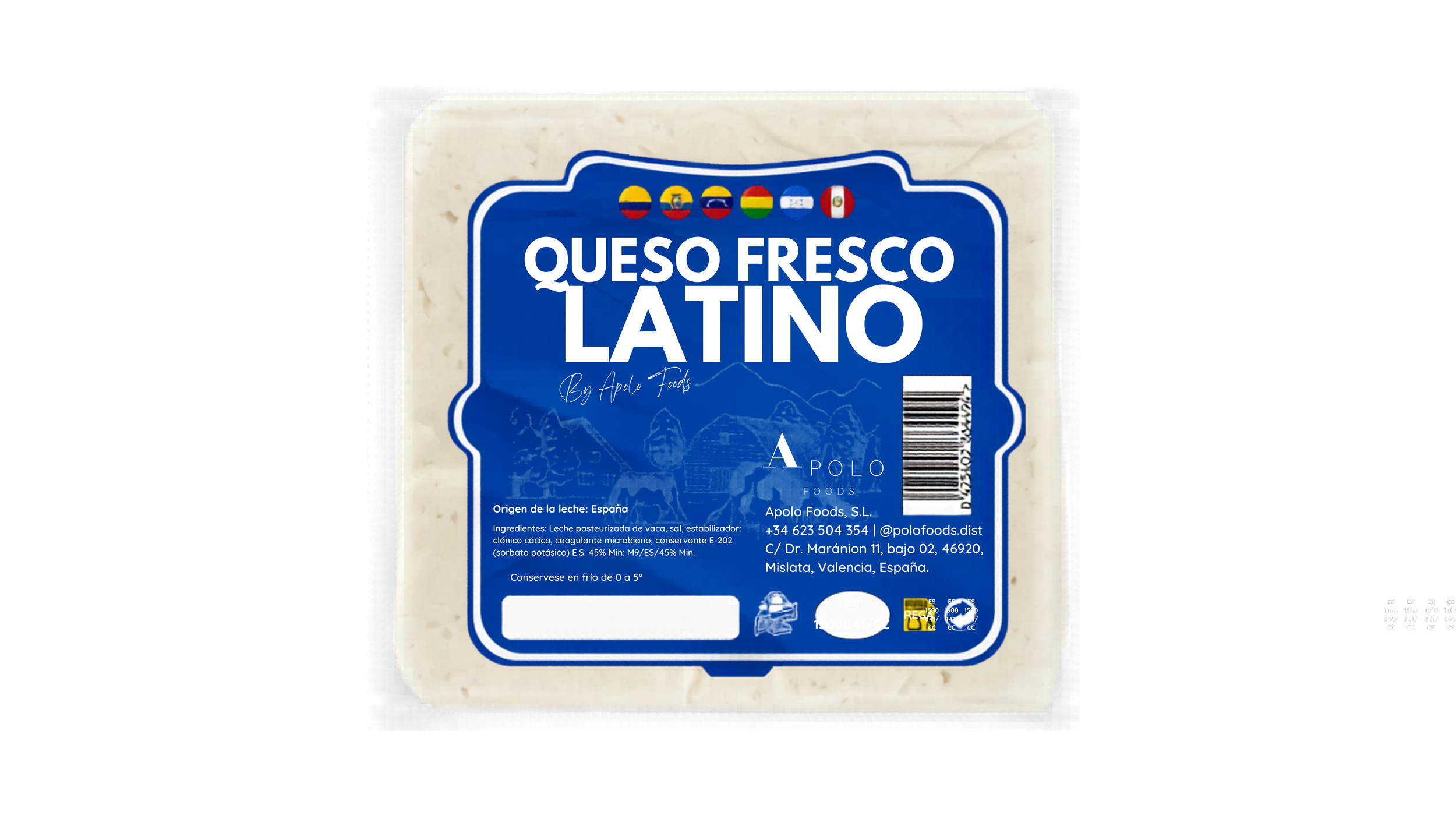 Queso latino fresco 300g