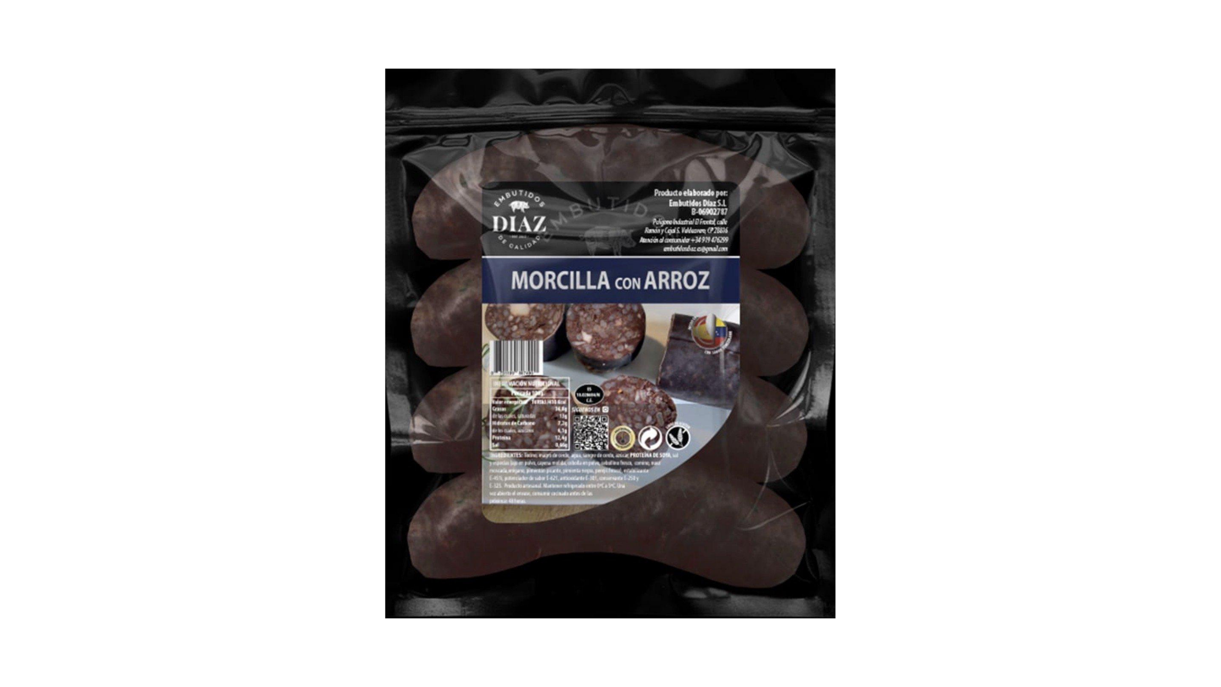 Morcilla con arroz 400g