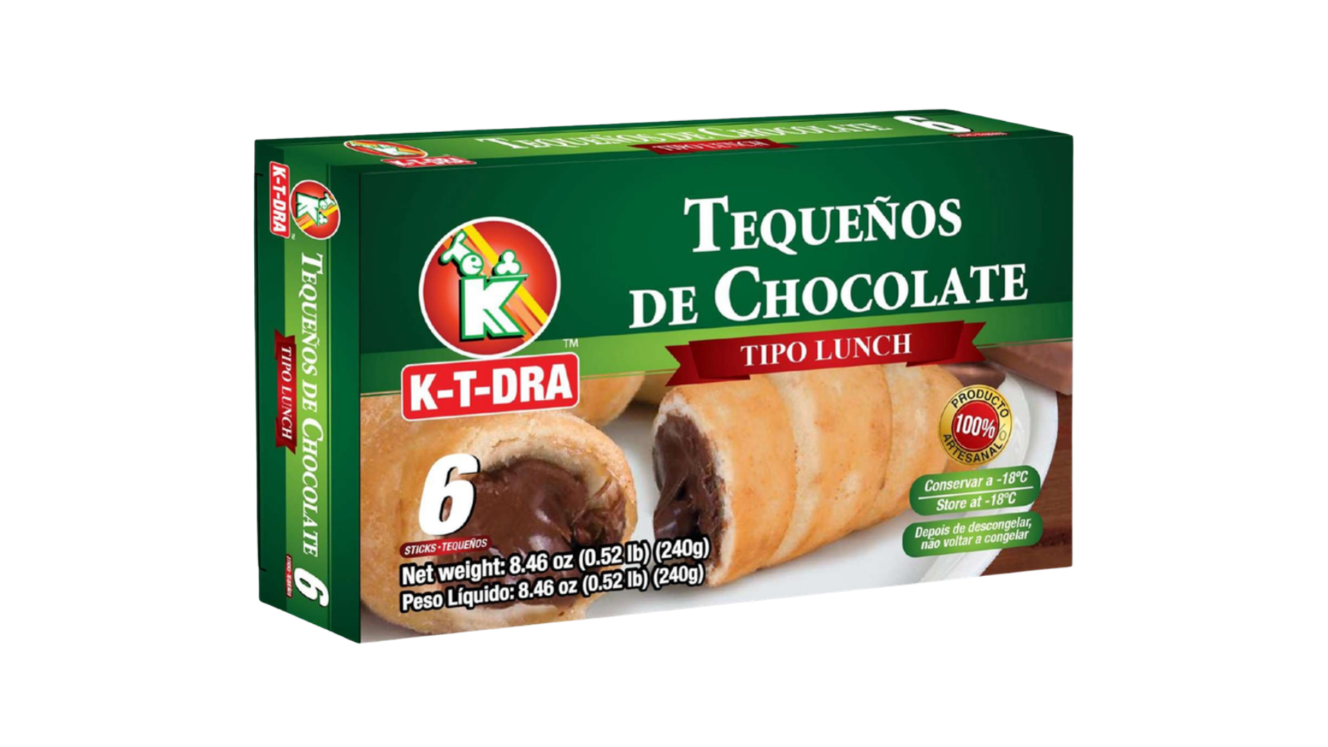 Tequeños K-T-DRA  (chocolate)