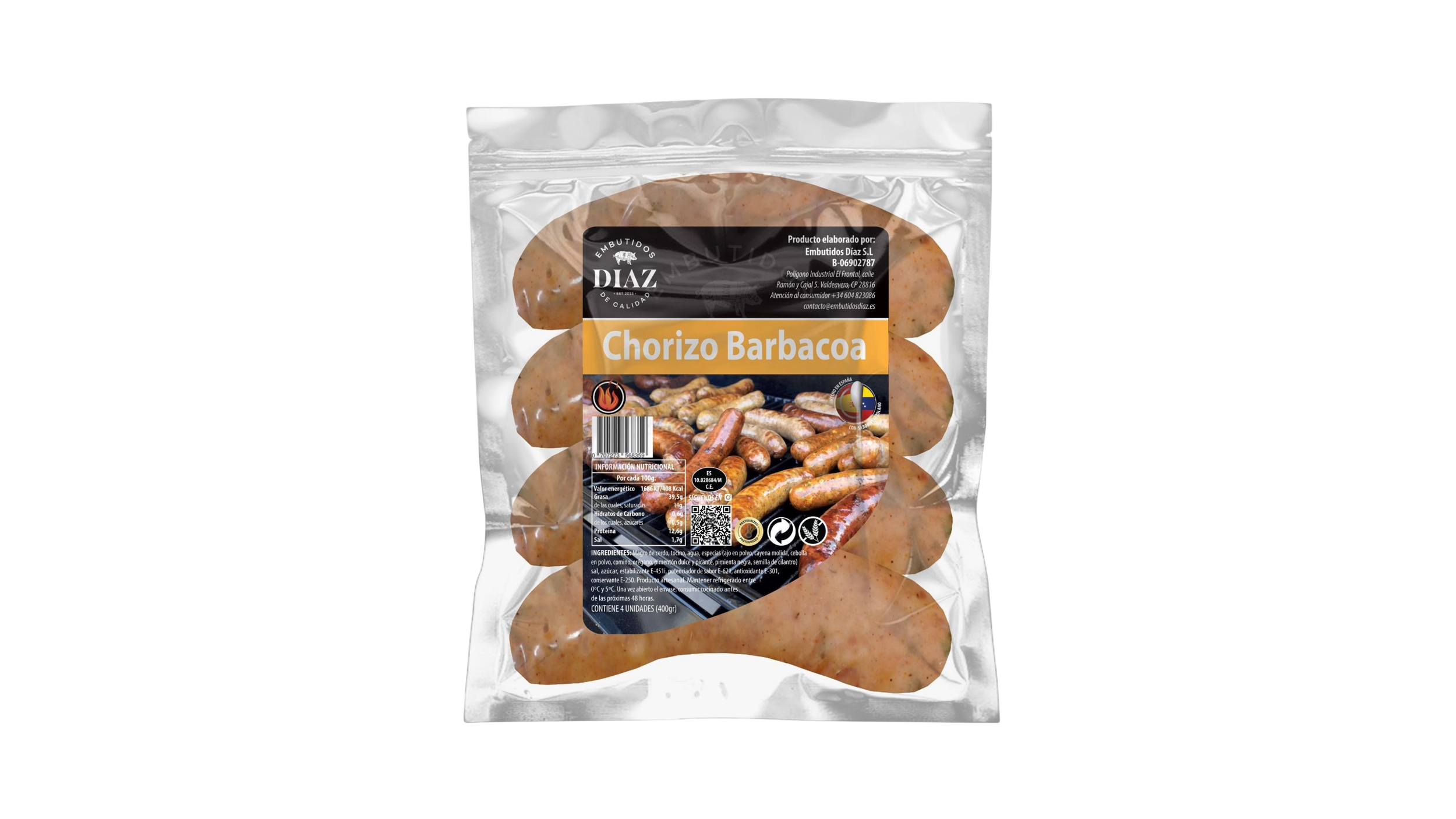 Chorizo barbacoa 400g