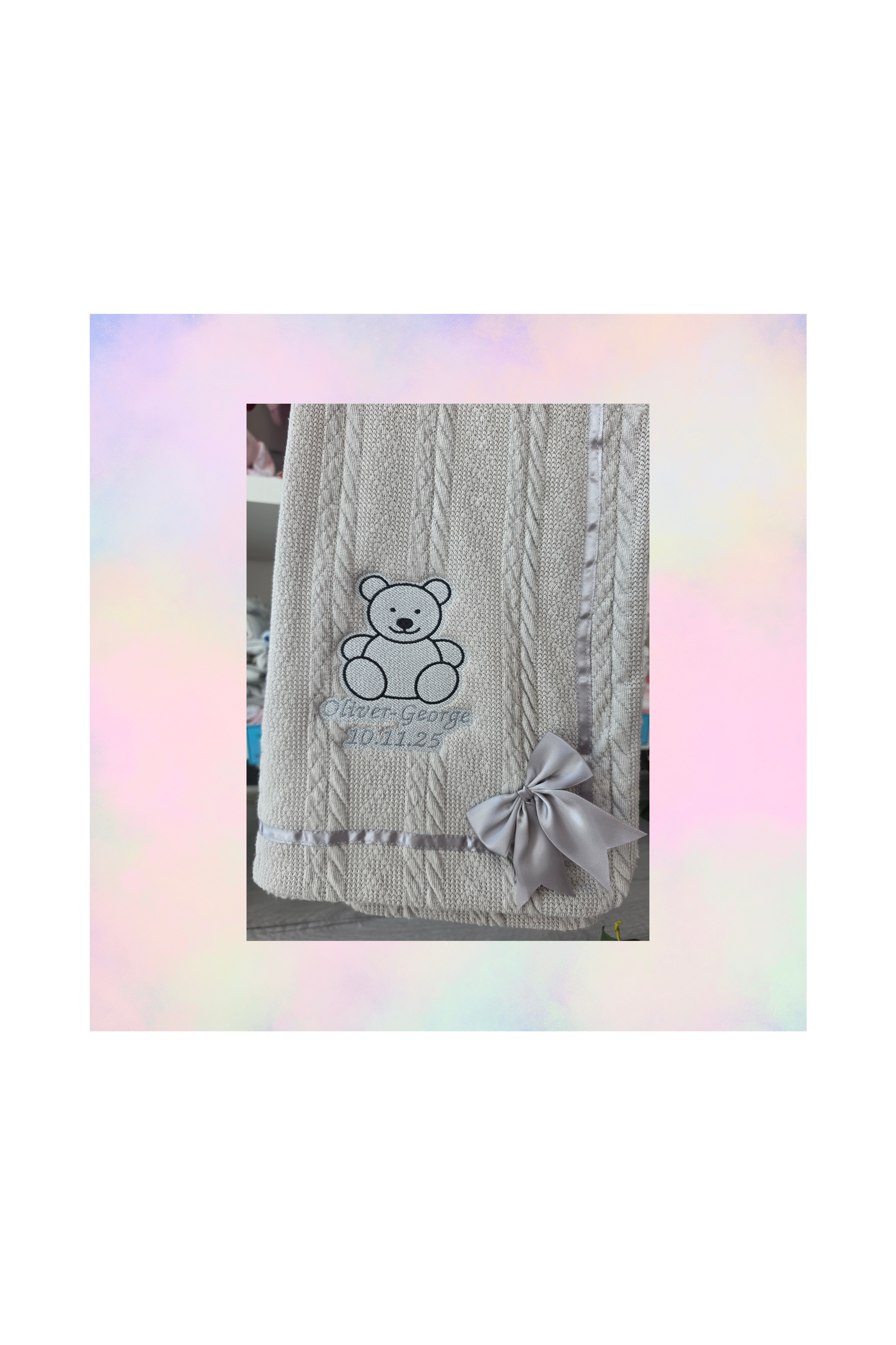 Baby Cable Blanket