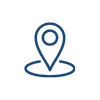 Icon of a location pin on a map
