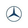 Mercedes-Benz logo with a three-pointed star inside a circle
