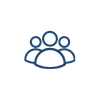 Icon of a group of people