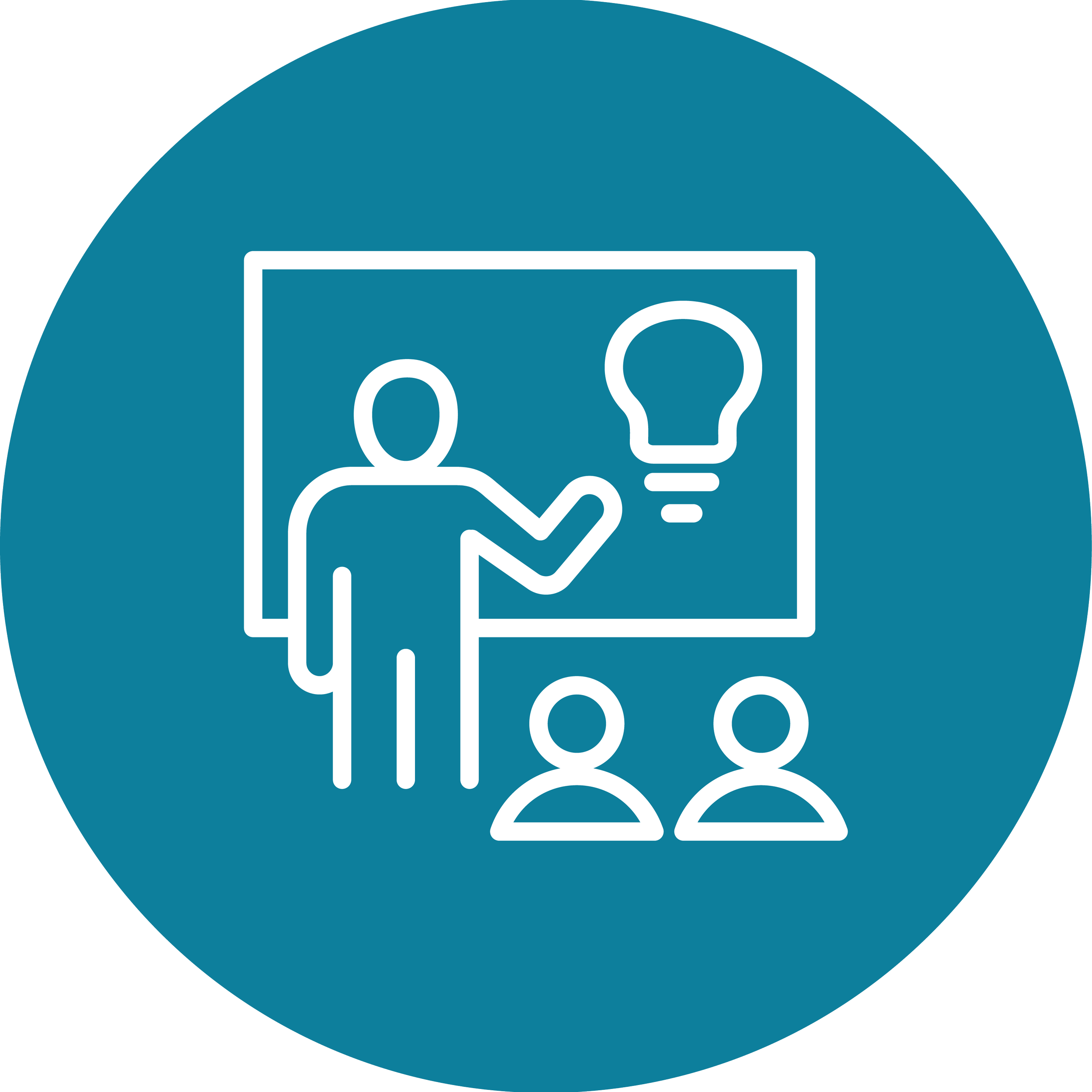 Person leading a workshop