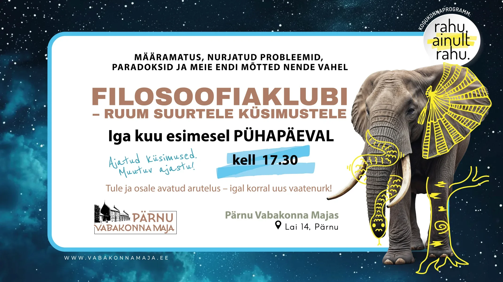Filosoofiaklubi esimene hooaeg sai läbi