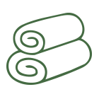 Massage treatments and relaxation therapies icon