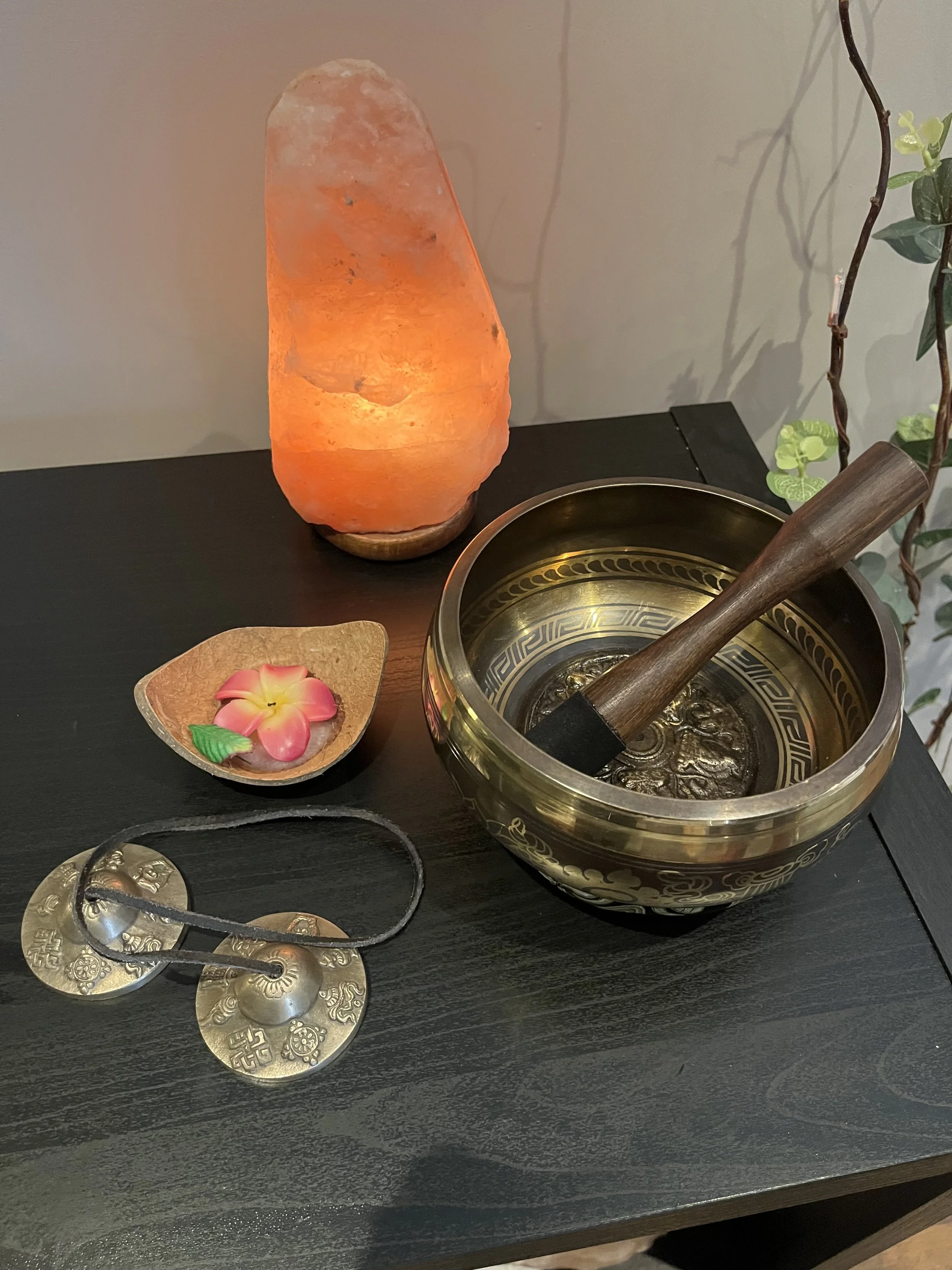 Holistic therapy tools and relaxation space at The Therapy Tree in Tottington