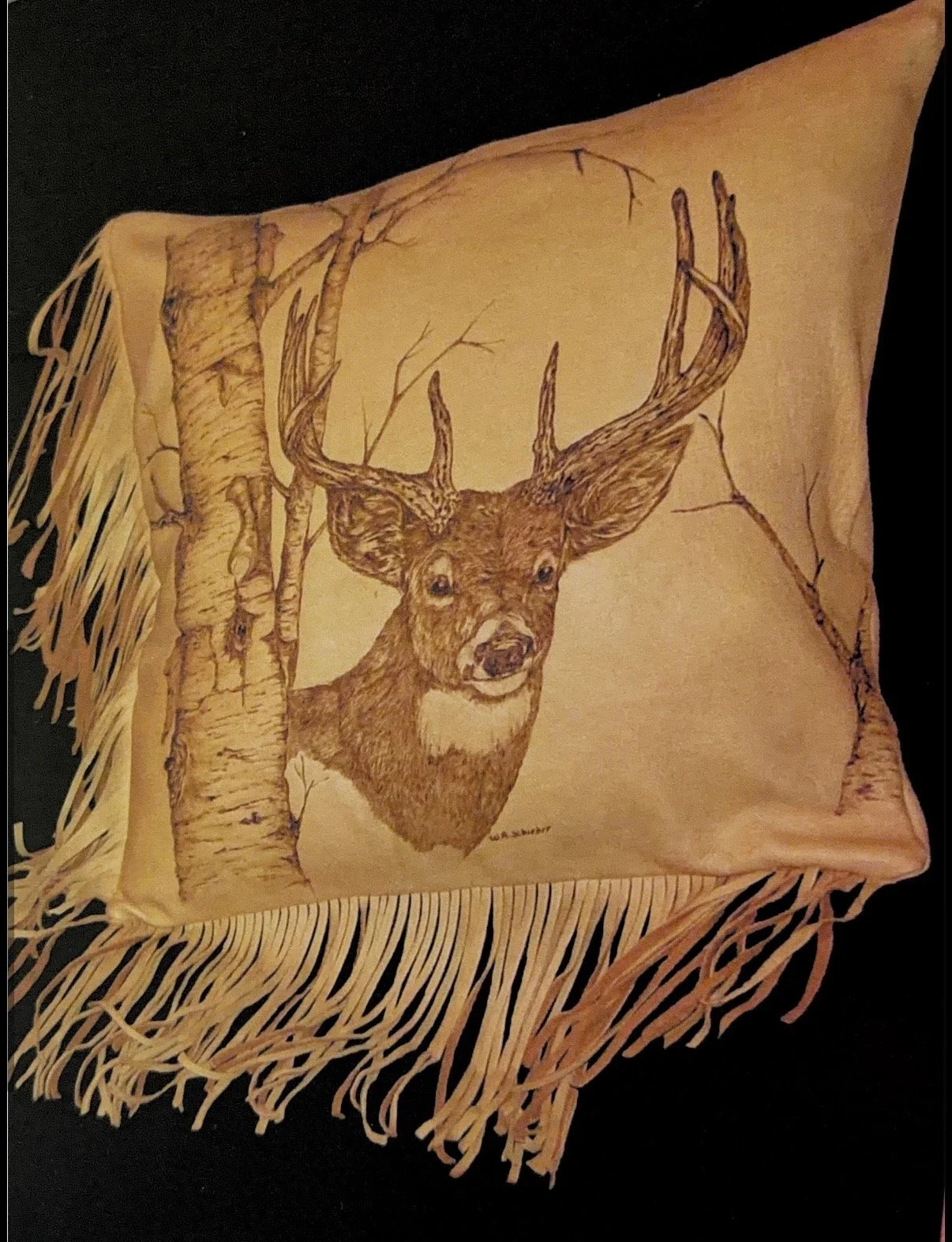 Deer in the Birch