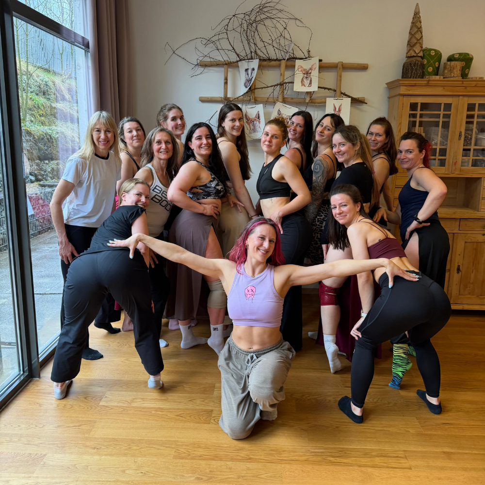 Mountain polecamp, FloorPlay Workshop with Molly Pretzel
