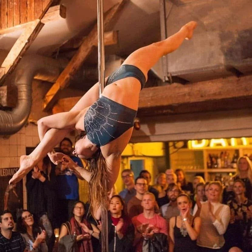 Bird of Paradise Pole Dance Trick