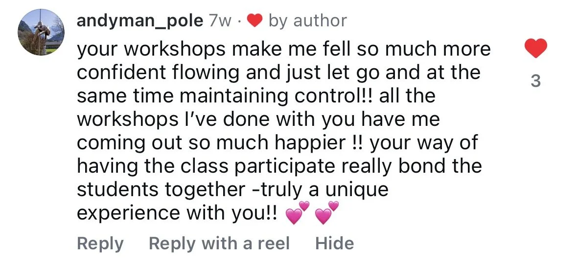 Pole Dance Workshop Review 9