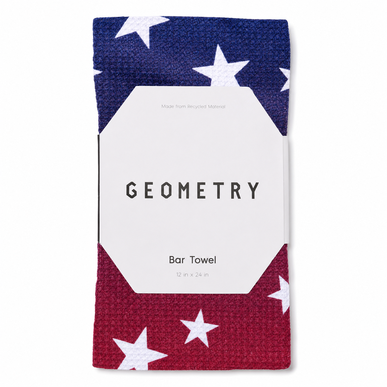 GEOMETRY Kitchen Tea Towel - Gradiant Star