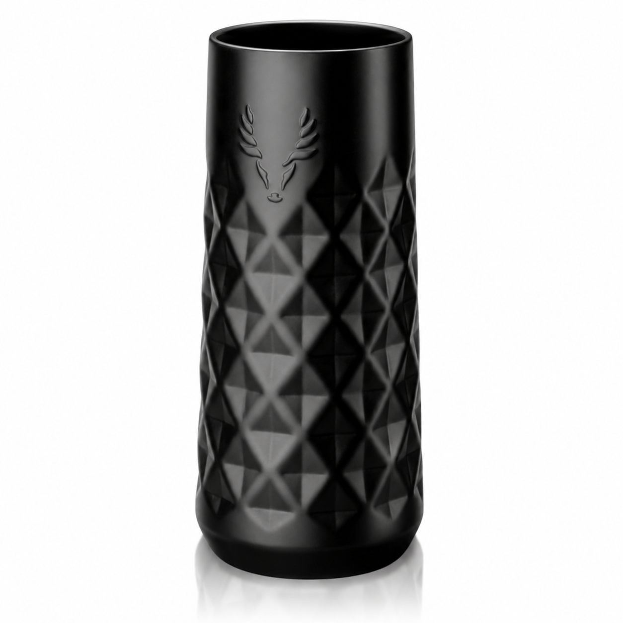 Viski Stainless Steel Stemless Champagne Flute - Black