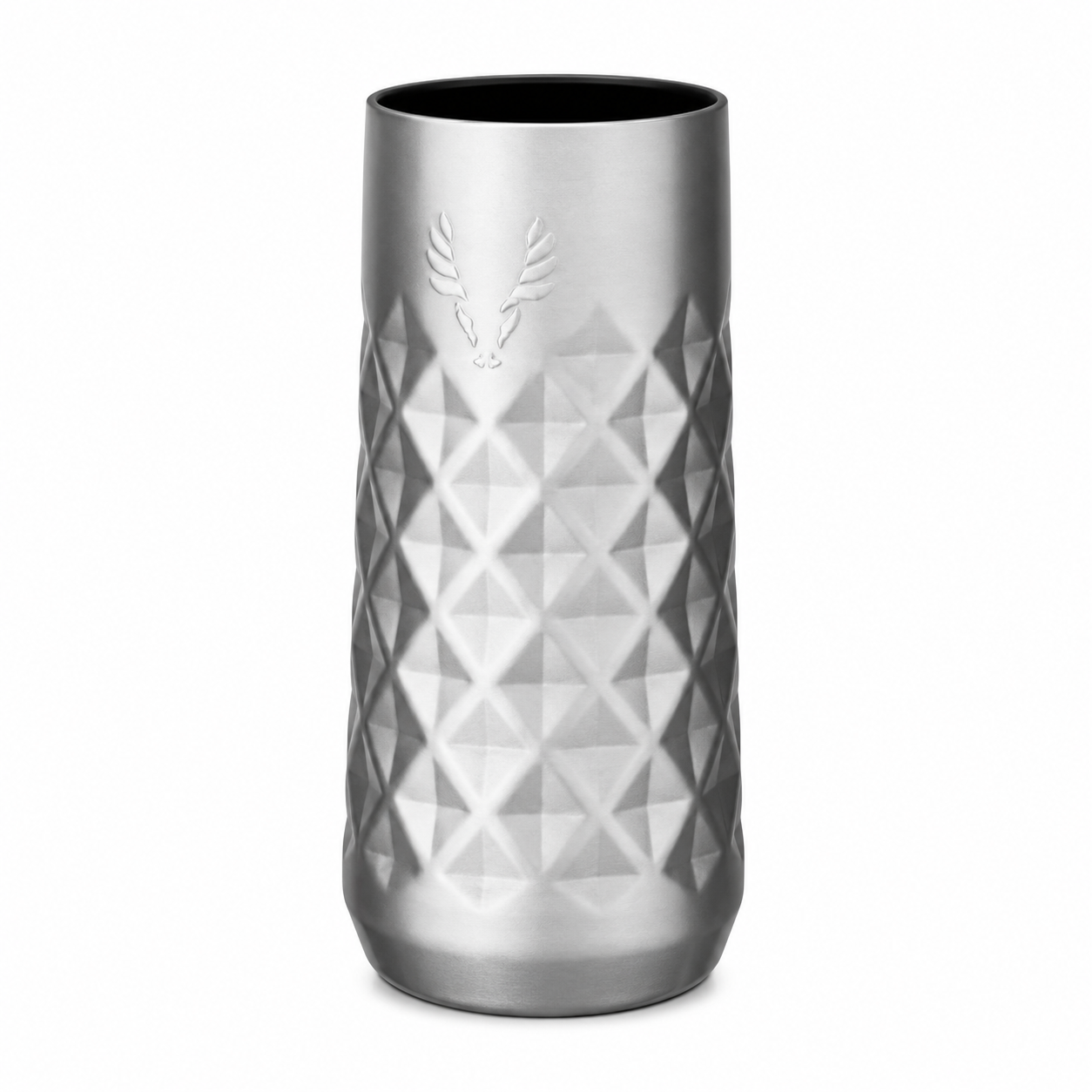 Viski Stainless Steel Stemless Champagne Flute - Platinum