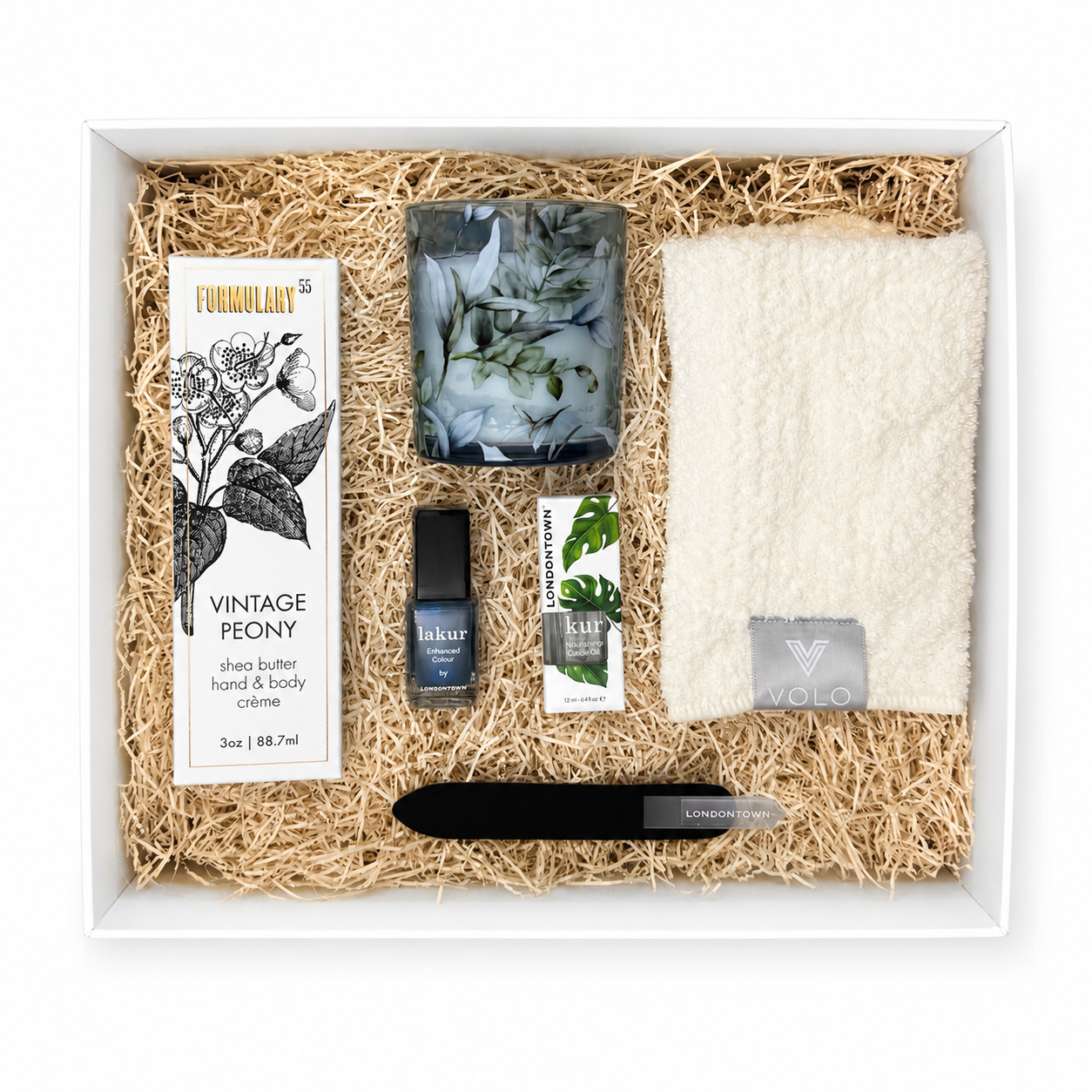 Blue Velvet Hand & Nail Retreat - Luxury Hand and Nail Care Gift Box