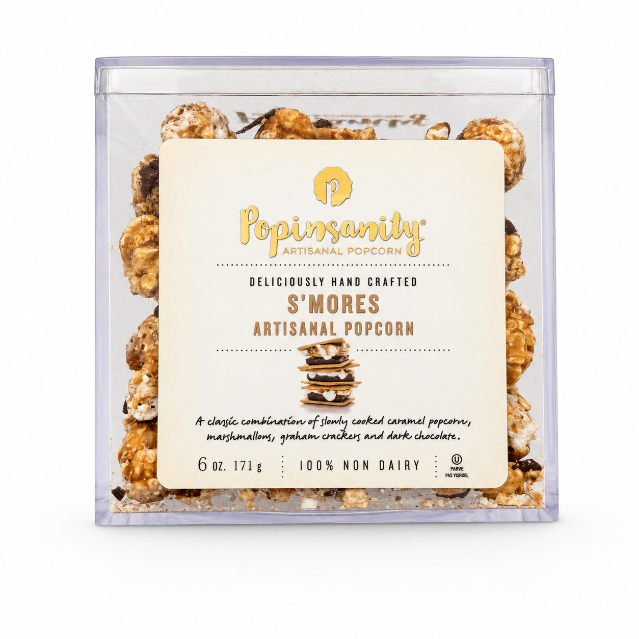 Popsanity gourmet popcorn snack included in Elegant Entertainer Cocktail Gift Set