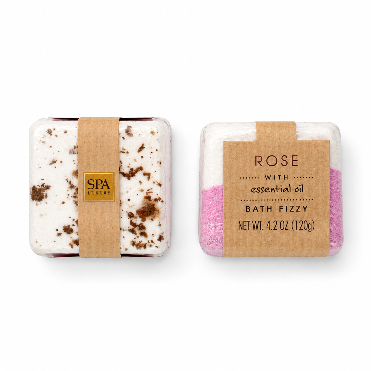 Fizzy Bath bomb - Rose
