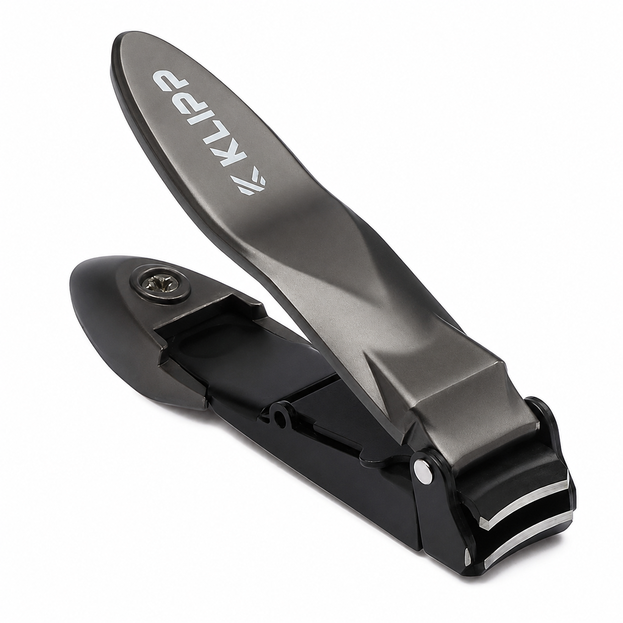 Heavy Duty Razor Sharp Self Collecting Nail Clippers with Catcher