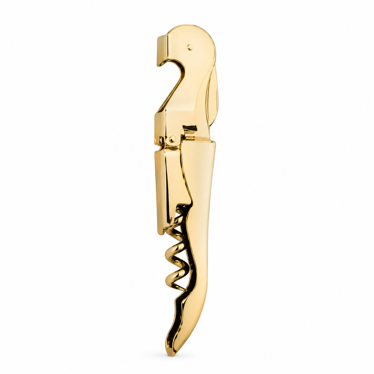 Viski Gold Plated Double Hinged Corkscrew