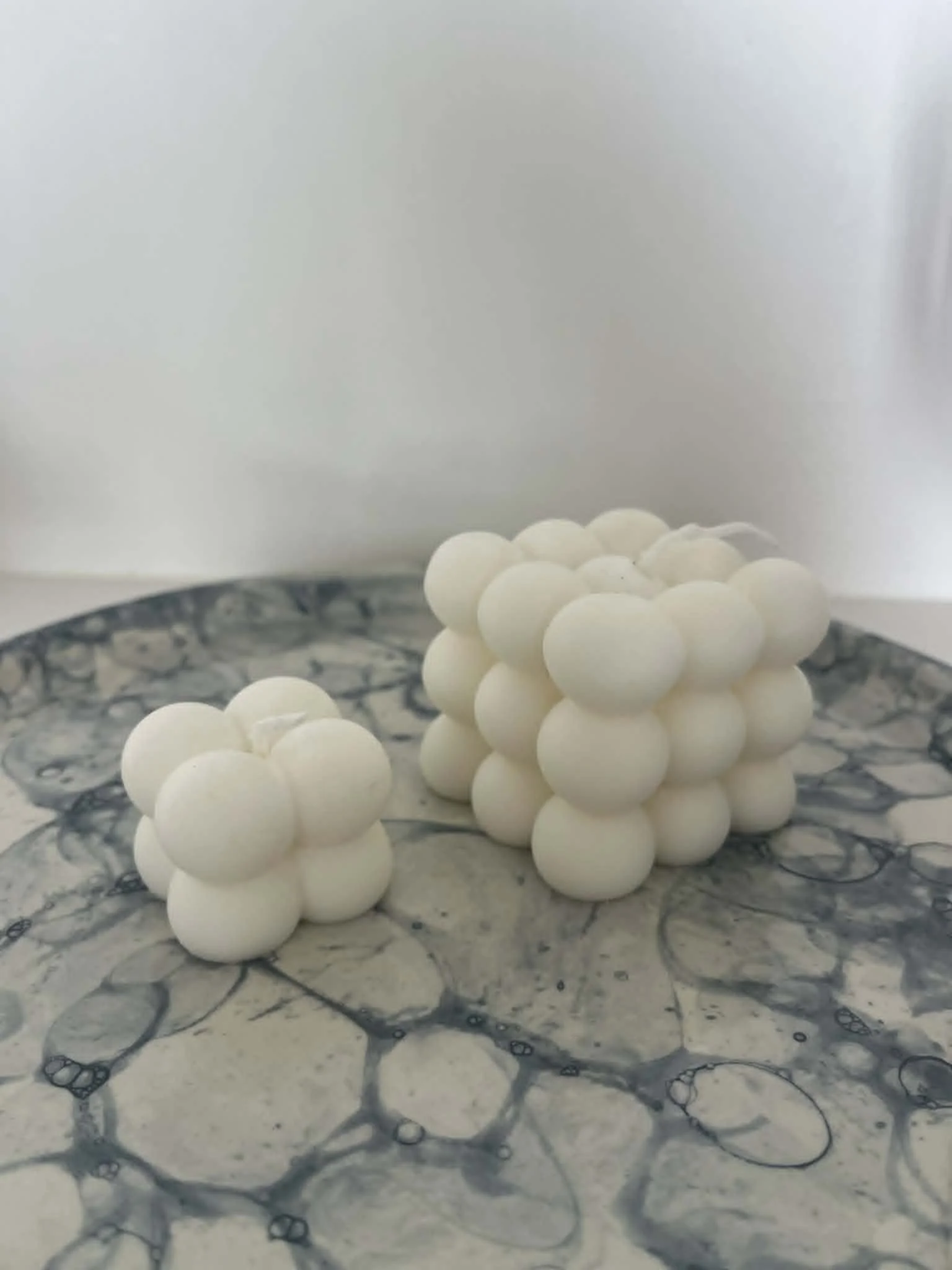 bubbel kaars groot en klein