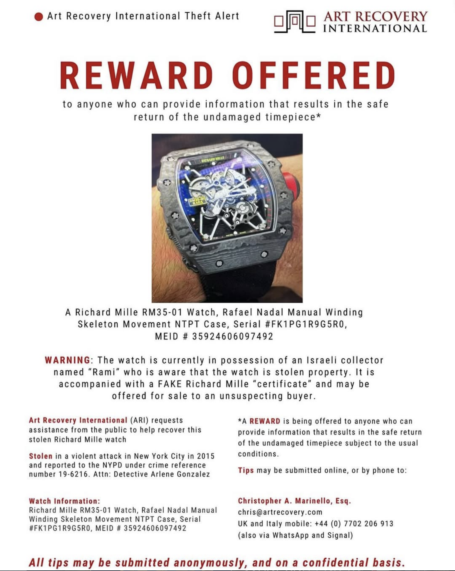 Richard Mille RM35-01