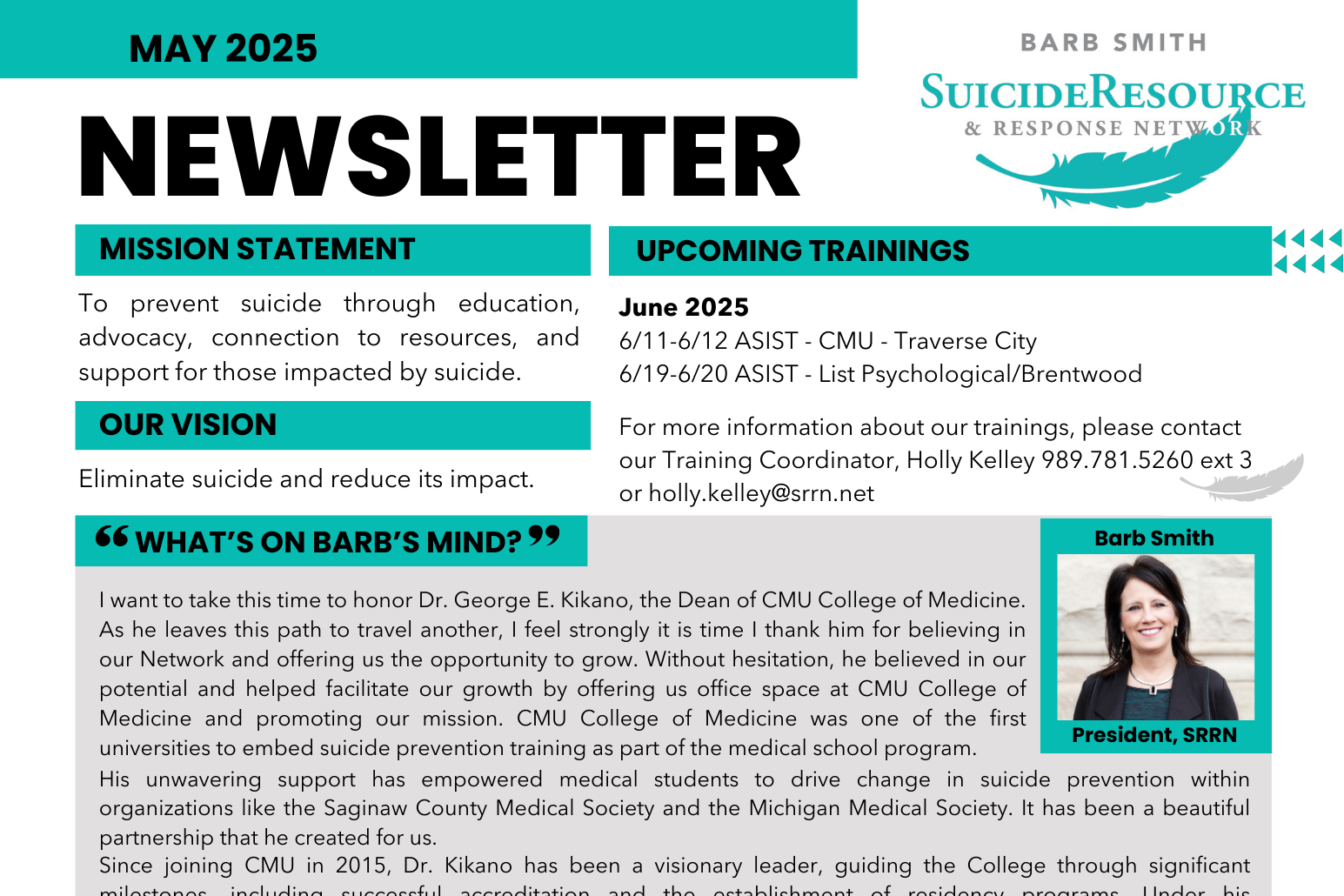May 2025 Newsletter
