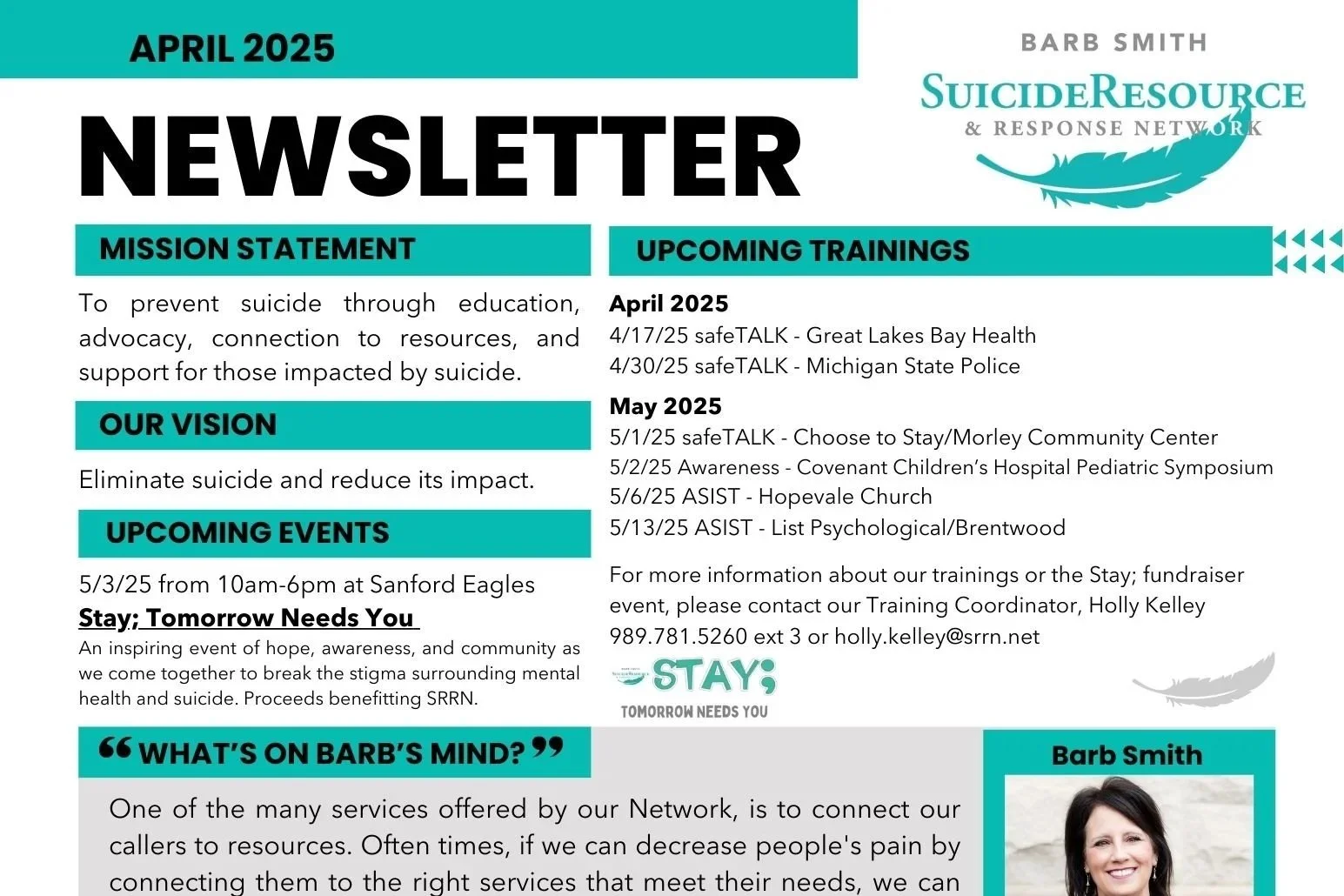 April 2025 Newsletter